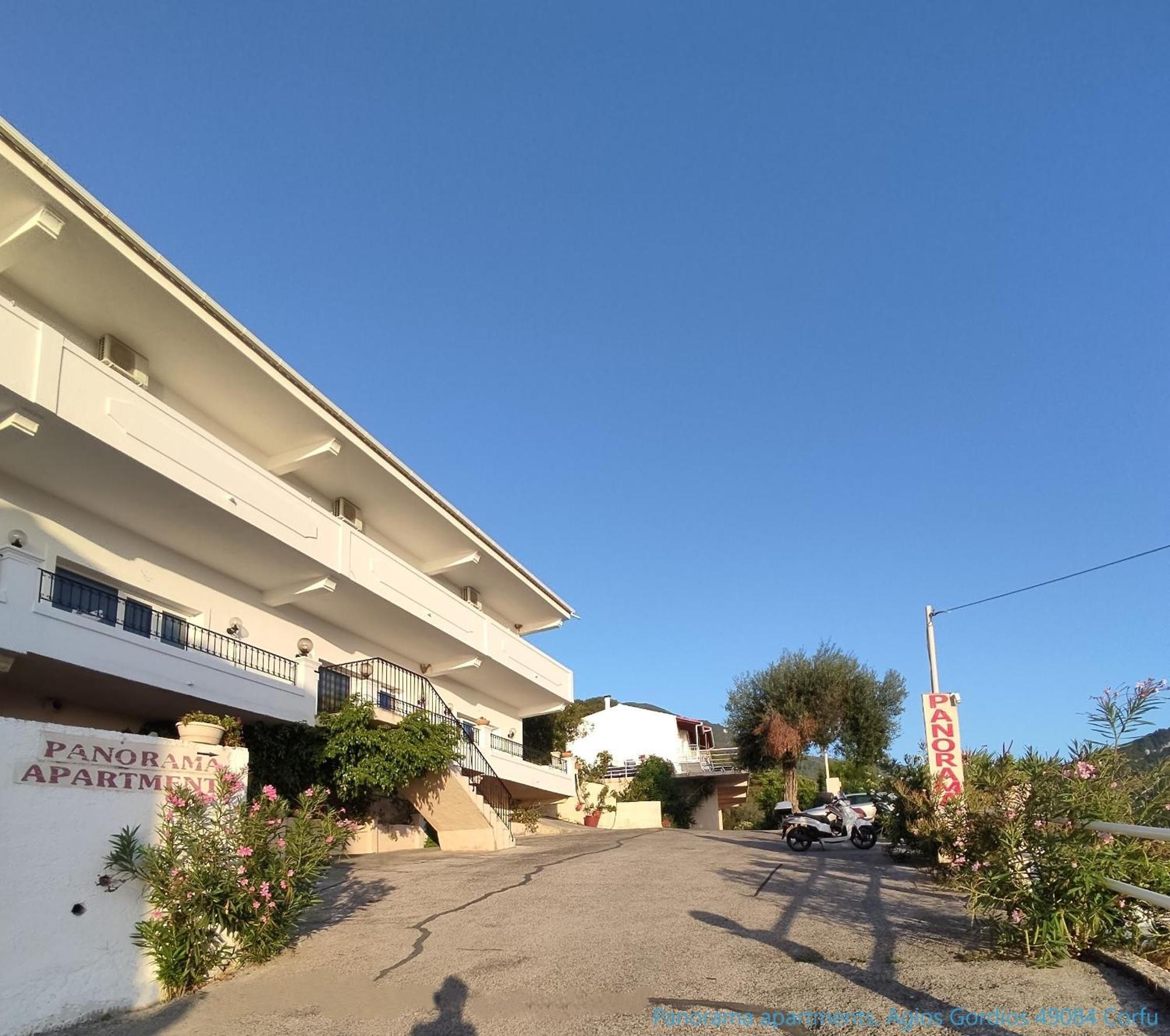 Panorama Apartments Agios Gordios  Exteriör bild